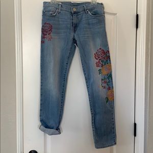 Low Rose Relaxed Skinny Jeans